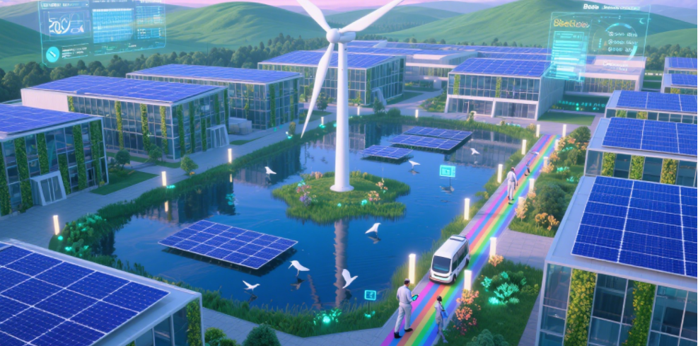 零碳園區(qū)的能源革命：地?zé)?綠電“零碳雙保障”-零碳綜合能源服務(wù)商-地大熱能